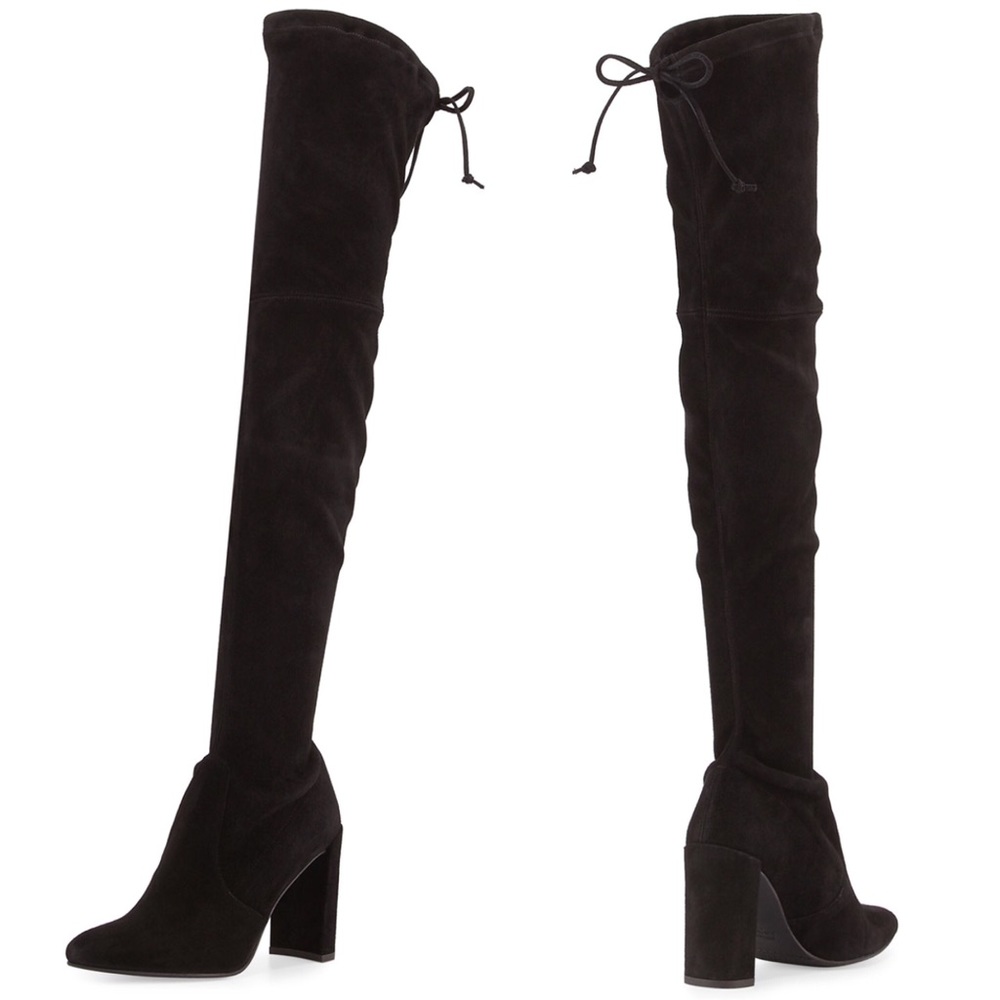 NWT Stuart Weitzman Highchamp Suede Over-The-Knee